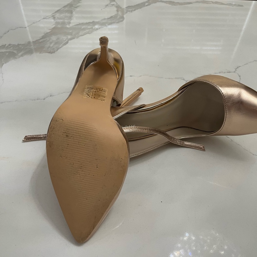Lulus rose gold heels - Picture 3 of 5